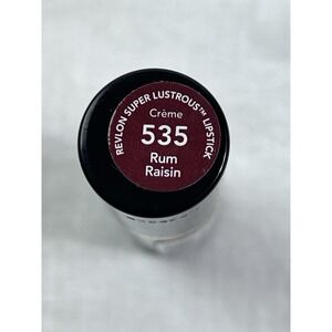 Revlon Lipstick New 535 Rum Raisin Super Lustrous Crème